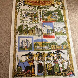 80s Pendle Witch Country Kitchen Towel by Monitor Designs